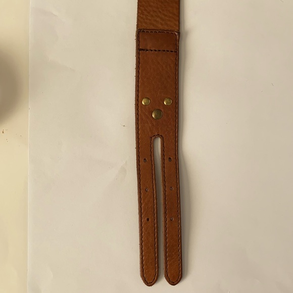 Leather Double buckle belt - Picture 7 of 12